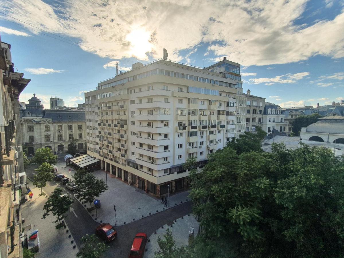 Charming Studio With City View Bukarest Exteriör bild